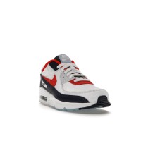 Подростковые Nike Air Max 90 Deep Royal University Red (GS)