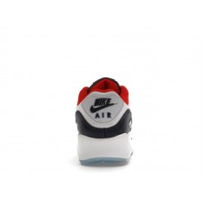 Подростковые Nike Air Max 90 Deep Royal University Red (GS)