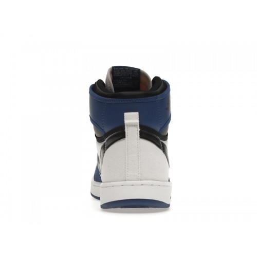 Кроссы Jordan 1 Retro AJKO Storm Blue - мужская сетка размеров