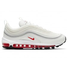 Женские кроссовки Nike Air Max 97 White Siren Red (W)