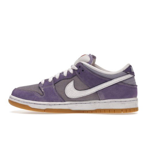 Кроссы Nike SB Dunk Low Pro ISO Orange Label Unbleached Pack Lilac - мужская сетка размеров