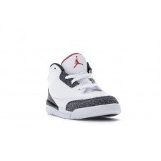 Детские Jordan 3 Retro SE Fire Red Denim (PS)