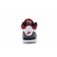 Детские Jordan 3 Retro SE Fire Red Denim (PS)