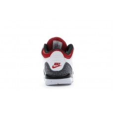 Детские Jordan 3 Retro SE Fire Red Denim (PS)