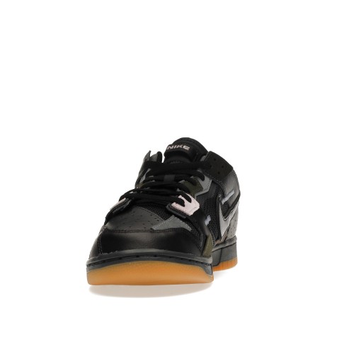 Кроссы Nike Dunk Low Scrap Black Gum - мужская сетка размеров