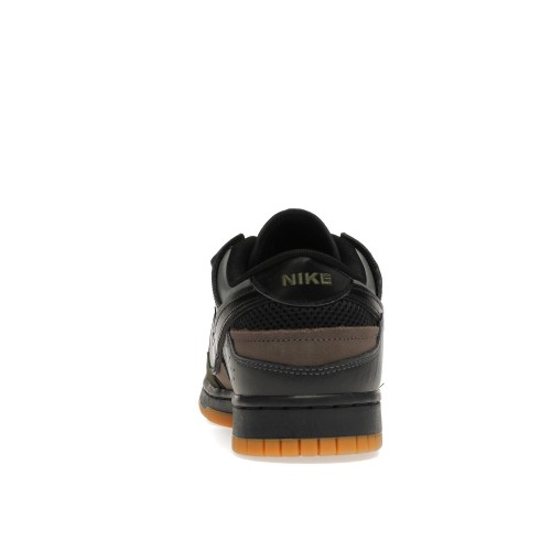 Кроссы Nike Dunk Low Scrap Black Gum - мужская сетка размеров