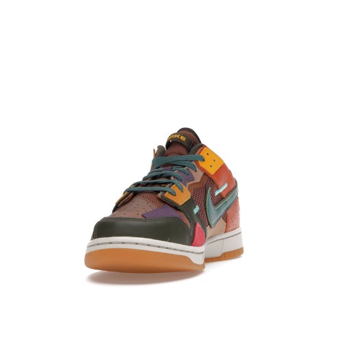 Кроссы Nike Dunk Low Scrap Archeo Brown - мужская сетка размеров