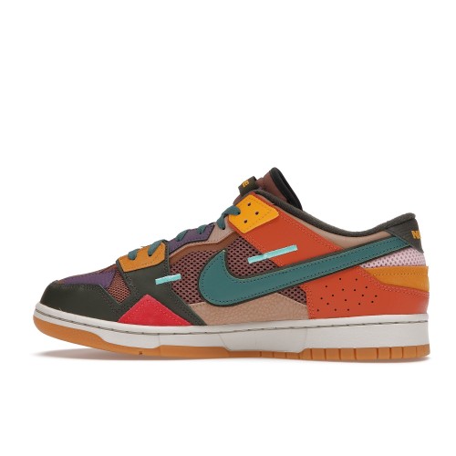 Кроссы Nike Dunk Low Scrap Archeo Brown - мужская сетка размеров