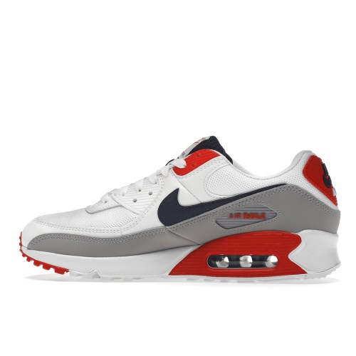 Кроссы Nike Air Max 90 USA (2021) - мужская сетка размеров