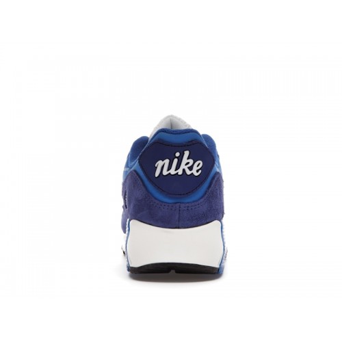 Кроссы Nike Air Max 90 SE First Use Signal Blue - мужская сетка размеров