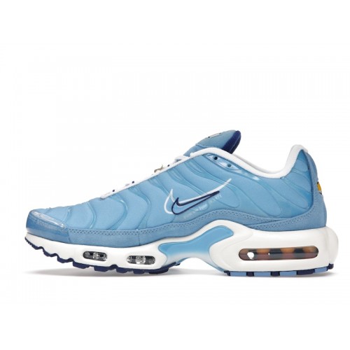 Кроссы Nike Air Max Plus First Use University Blue - мужская сетка размеров