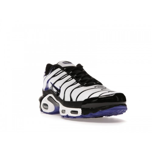 Кроссы Nike Air Max Plus Persian Violet White - мужская сетка размеров