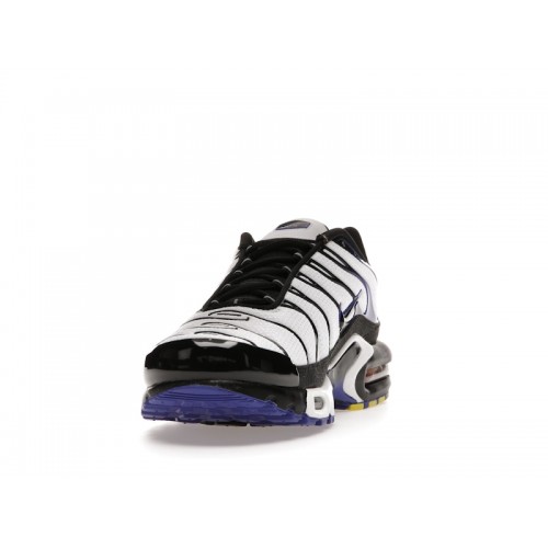 Кроссы Nike Air Max Plus Persian Violet White - мужская сетка размеров