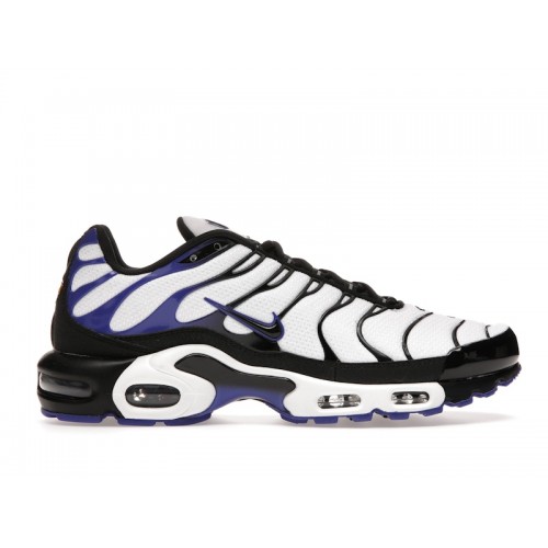 Кроссы Nike Air Max Plus Persian Violet White - мужская сетка размеров