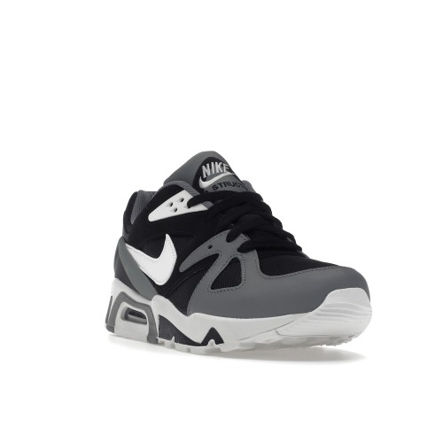 Кроссы Nike Air Structure Triax 91 Black Smoke Grey - мужская сетка размеров