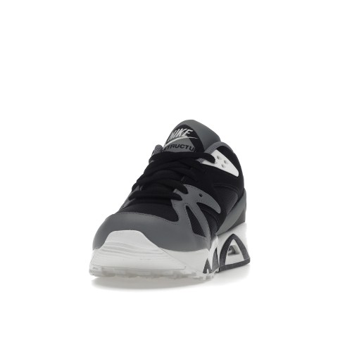 Кроссы Nike Air Structure Triax 91 Black Smoke Grey - мужская сетка размеров