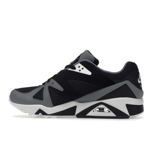 Кроссы Nike Air Structure Triax 91 Black Smoke Grey - мужская сетка размеров