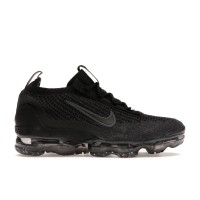 Подростковые кроссовки Nike Air VaporMax 2021 FK Triple Black (GS)