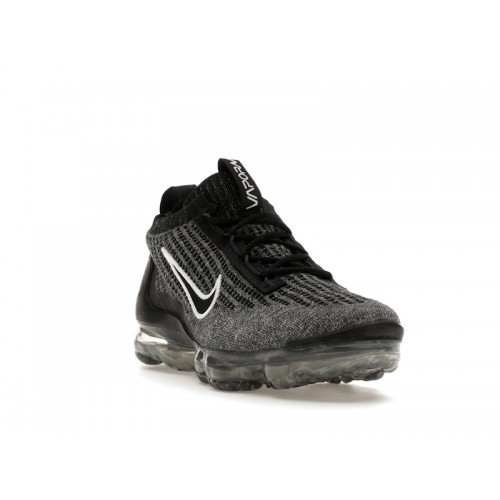 Nike Air VaporMax 2021 Flyknit GS Oreo - подростковая сетка размеров
