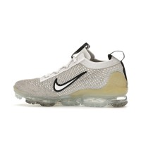 Подростковые Nike Air VaporMax 2021 FK White Metallic Silver (GS)