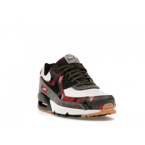 Кроссы Nike Air Max 90 Remix - мужская сетка размеров