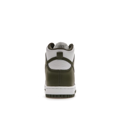 Кроссы Nike Dunk High Retro Cargo Khaki (GS) - подростковая сетка размеров