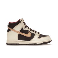 Подростковые кроссовки Nike Dunk High Baroque Brown (GS)