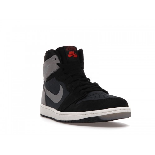 Кроссы Jordan 1 Retro High Element Gore-Tex Black Particle Grey - мужская сетка размеров