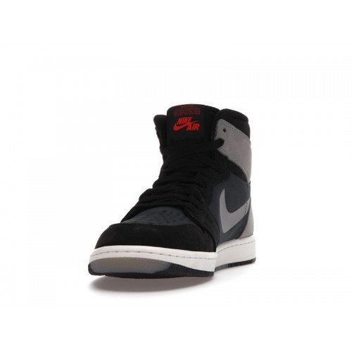 Кроссы Jordan 1 Retro High Element Gore-Tex Black Particle Grey - мужская сетка размеров