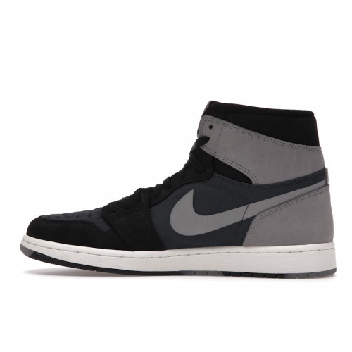 Кроссы Jordan 1 Retro High Element Gore-Tex Black Particle Grey - мужская сетка размеров