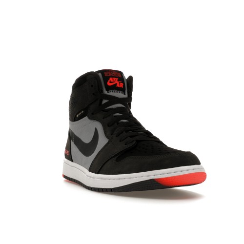 Кроссы Jordan 1 Retro High Element Gore-Tex Black Infrared - мужская сетка размеров