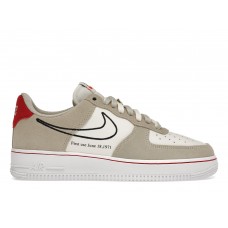 Кроссовки Nike Air Force 1 Low First Use Light Sail Red