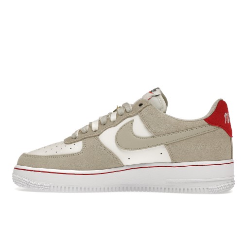 Кроссы Nike Air Force 1 Low First Use Light Sail Red - мужская сетка размеров