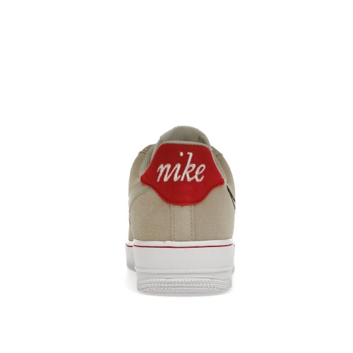 Кроссы Nike Air Force 1 Low First Use Light Sail Red - мужская сетка размеров