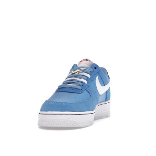 Кроссы Nike Air Force 1 Low First Use University Blue - мужская сетка размеров