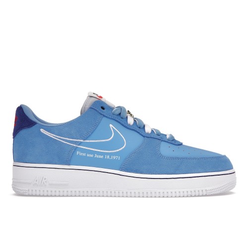 Кроссы Nike Air Force 1 Low First Use University Blue - мужская сетка размеров