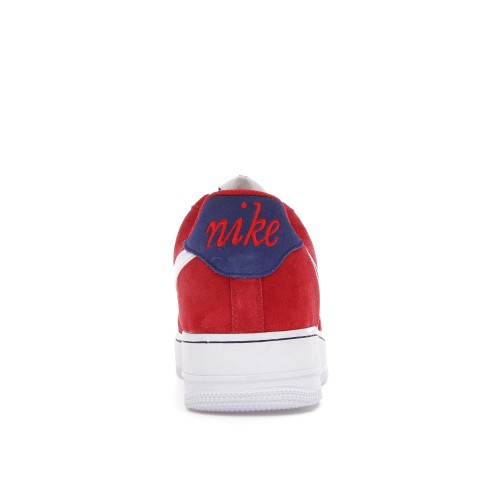 Кроссы Nike Air Force 1 Low First Use University Red - мужская сетка размеров