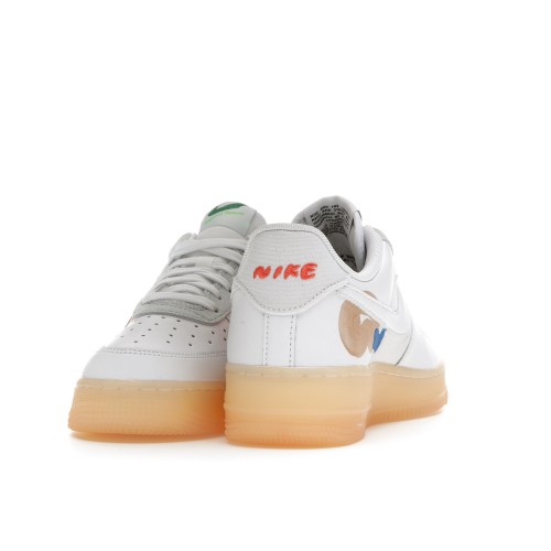 Кроссы Nike Air Force 1 Flyleather Mayumi Yamase White - мужская сетка размеров