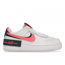 Женские кроссовки Nike Air Force 1 Low Shadow White Solar Red (W)