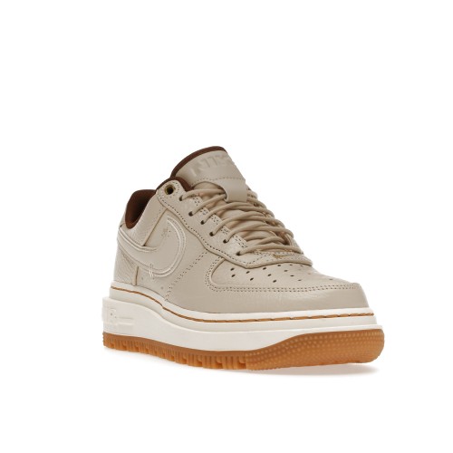 Кроссы Nike Air Force 1 Low Luxe Pearl White - мужская сетка размеров
