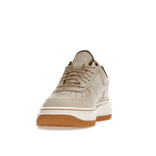 Кроссы Nike Air Force 1 Low Luxe Pearl White - мужская сетка размеров