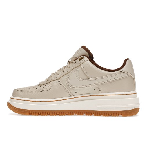 Кроссы Nike Air Force 1 Low Luxe Pearl White - мужская сетка размеров