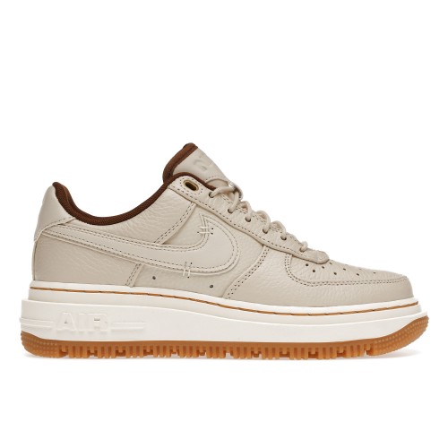 Кроссы Nike Air Force 1 Low Luxe Pearl White - мужская сетка размеров