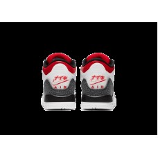 Подростковые Jordan 3 Retro SE-T JP Fire Red Denim (GS)