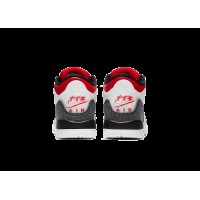 Подростковые Jordan 3 Retro SE-T JP Fire Red Denim (GS)