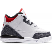 Кроссовки для малыша Jordan 3 Retro SE-T Fire Red Denim (TD)