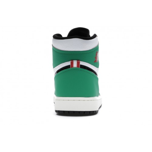 Кроссы Jordan 1 Retro High Lucky Green (W) - женская сетка размеров