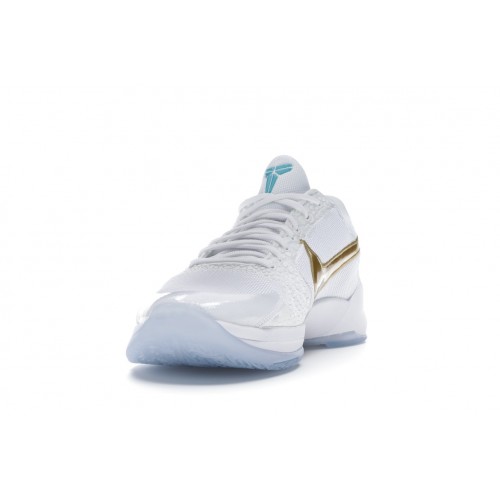 Кроссы Nike Kobe 5 Protro Undefeated What If White - мужская сетка размеров