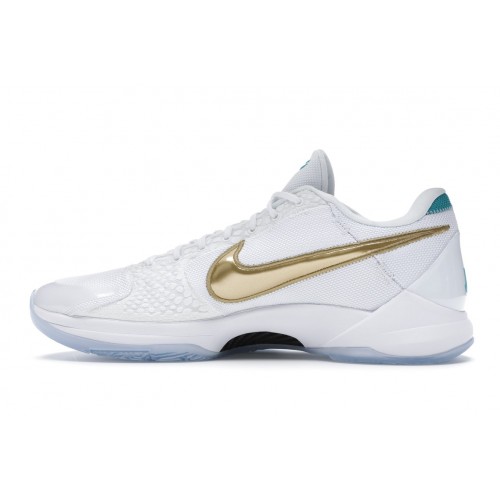 Кроссы Nike Kobe 5 Protro Undefeated What If White - мужская сетка размеров
