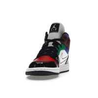 Женские Jordan 1 Mid SE Black White Multi-Color (W)